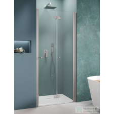 Radaway Nes DWB 90 zuhanyajtó, szálcsiszolt króm profil, jobbos 10029090-91-01R kád, zuhanykabin