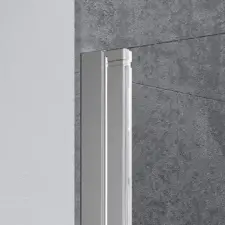 Radaway Nes KDJ-B szögletes zuhanykabin 90x70 átlátszó balos kád, zuhanykabin