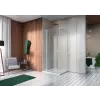 Radaway Nes KDJ II szögletes zuhanykabin 90x70 átlátszó jobbos
