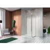 Radaway Nes KDS II szögletes zuhanykabin 100x100 átlátszó balos