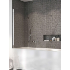 Radaway Nes PNJ I kádparaván 100 átlátszó jobbos kád, zuhanykabin