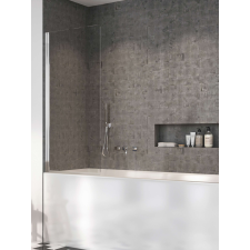 Radaway Nes PNJ I kádparaván 90 átlátszó balos kád, zuhanykabin