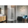 Radaway Nes PTJ szögletes zuhanykabin 100×80J átlátszó, jobbos, ajtó a hosszabb oldalon