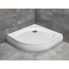 Radaway Patmos A/akryl zuhanytálca 100*100 Ajándék szifonnal +szifon kád, zuhanykabin