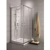 Radaway Premium Plus D 100x80 szögletes zuhanykabin króm/átlátszó 30434-01-01N