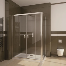 Radaway Premium Plus DWD+S szögletes zuhanykabin 160x100 fabrik kád, zuhanykabin