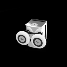 Radaway Premium Pro Black KDJ szögletes fekete zuhanykabin 140x70 átlátszó balos kád, zuhanykabin