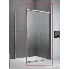 Radaway Premium Pro KDJ 140J zuhanykabin jobbos ajtó része, króm 1015140-01-01R kád, zuhanykabin