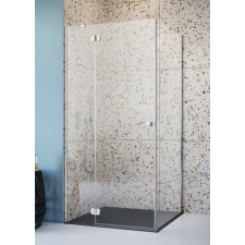 Radaway Torrenta KDJ 100B*80 szögletes zuhanykabin, átlátszó, króm, 132242-01-01L kád, zuhanykabin