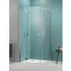 Radaway Torrenta PDD 80x80 íves zuhanykabin, átlátszó, króm, 131610-01-01