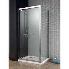 Radaway Twist DW+S szögletes zuhanykabin 80x70 átlátszó kád, zuhanykabin