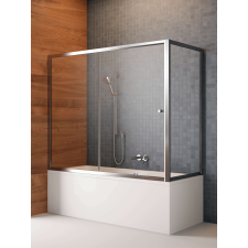 Radaway Vesta DWJ+S kádparaván 170x80 átlátszó kád, zuhanykabin