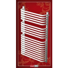 Radeco A5-400/U törölközőszárítós csődariátor, 1250x435 mm fűtőtest, radiátor