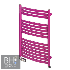 Radeco AK5-600/EL törölközőszárítós csőradiátor, 1240x630 mm fűtőtest, radiátor