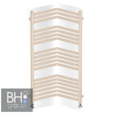 Radeco ALFA/BETA 2 törölközőszárítós csőradiátor, 715x400/430 mm fűtőtest, radiátor