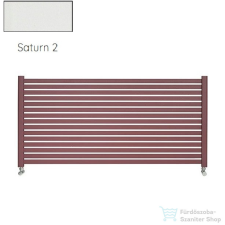 Radeco ALVO 1 350x1000 design radiátor,SATURN 2 (matt fehér) színben fűtőtest, radiátor