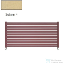 Radeco ALVO 1 350x1000 design radiátor,SATURN 4 (metál bézs) színben fűtőtest, radiátor