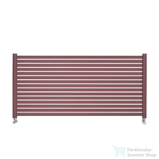 Radeco ALVO 5 350x1600 design radiátor,JOWISZ 2 (metál bordó) színben fűtőtest, radiátor
