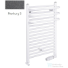 Radeco ARIA A2-500/1 680x535 törölközőszárítós radiátor, MERKURY 5 (metál sötétszürke) színben