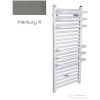 Radeco ARIA A7-500/2 1630x535 törölközőszárítós radiátor, MERKURY 4 (metál szürke) színben