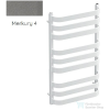 Radeco BILLY 2 930x530 törölközőszárítós radiátor, MERKURY 4 (metál szürke) színben