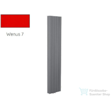 Radeco CAJA 2 1650x645 design radiátor, WENUS 7 (piros) színben fűtőtest, radiátor