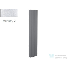 Radeco CAJA 4 1200x645 design radiátor, MERKURY 2 (ezüst) színben fűtőtest, radiátor