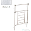 Radeco CLARO KOLOR 860x550 design radiátor, MERKURY 2 (ezüst) színben