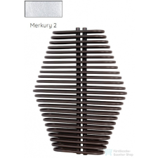 Radeco DIAMANTES 990x700 design radiátor, MERKURY 2 (ezüst) színben fűtőtest, radiátor