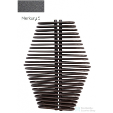 Radeco DIAMANTES 990x700 design radiátor, MERKURY 5 (metál sötétszürke) színben fűtőtest, radiátor