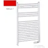 Radeco DORA AD6-500/P 1440x550 törölközőszárítós radiátor, WENUS 7 (piros) színben