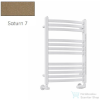 Radeco ENZO AK1-600/EL 415x630 törölközőszárítós radiátor, SATURN 7 (metál homok) színben