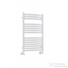 Radeco ENZO AK3-600/EL 850x630 törölközőszárítós radiátor, fényes fehér színben fűtőtest, radiátor