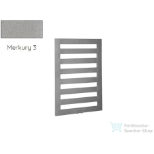 Radeco ESCALERA 1 830x550 design radiátor,MERKURY 3 (metál világosszürke) színben fűtőtest, radiátor