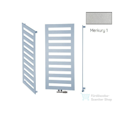 Radeco ESCALERA 3 1600x550 design radiátor,MERKURY 1 (metál ezüst) színben fűtőtest, radiátor
