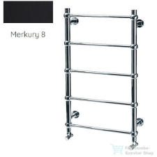 Radeco ESFERA KOLOR 905x550 design radiátor, MERKURY 8 (selyemfényű fekete) színben fűtőtest, radiátor