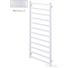 Radeco FADO 3 1225x530 törölközőszárítós radiátor, MERKURY 2 (ezüst) színben