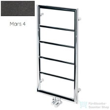 Radeco FRAGIL KOLOR 850x435 design radiátor, MARS 4 (metál antracit) színben fűtőtest, radiátor