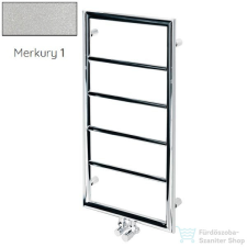 Radeco FRAGIL KOLOR 850x435 design radiátor, MERKURY 1 (metál ezüst) színben fűtőtest, radiátor