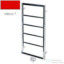 Radeco FRAGIL KOLOR 850x435 design radiátor, WENUS 7 (piros) színben fűtőtest, radiátor