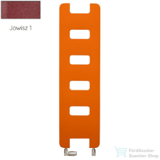 Radeco HEAVEN 1600x450 design radiátor, JOWISZ 1 (matt bordó) színben fűtőtest, radiátor