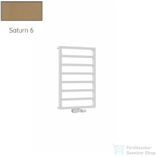 Radeco LOFT 1 821x550 design radiátor, SATURN 6 (matt homok) színben fűtőtest, radiátor