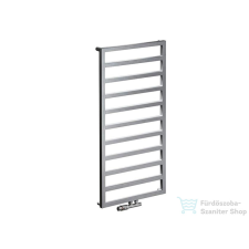 Radeco LOFT 2 1160x550 design radiátor, MERKURY 3 (metál világosszürke) színben fűtőtest, radiátor