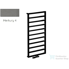 Radeco LOFT 2 1160x550 design radiátor, MERKURY 4 (metál szürke) színben fűtőtest, radiátor