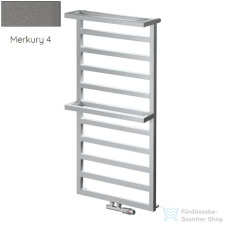 Radeco LOFT PLUS 2 1160x550 design radiátor,MERKURY 4 (metál szürke) színben fűtőtest, radiátor