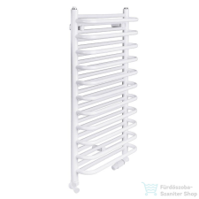 Radeco MARIO A2-600/M 680x635 törölközőszárítós radiátor fényes fehér színben fűtőtest, radiátor