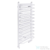 Radeco MARIO A4-600/M 1060x635 törölközőszárítós radiátor fényes fehér színben