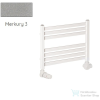 Radeco PINO K AK1-600/EP 415x630 törölközőszárítós radiátor, MERKURY 3 (metál világosszürke) színben