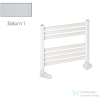 Radeco PINO K AK1-600/EP 415x630 törölközőszárítós radiátor, SATURN 1 (metál jégszürke) színben