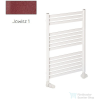 Radeco PINO K AK3-400/EP 850x430 törölközőszárítós radiátor, JOWISZ 1 (matt bordó) színben